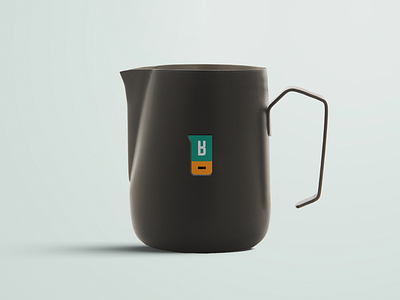 Bean Up Coffee Training branding coffee logomark pitcher