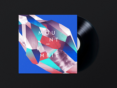 Mount Kimbie Inner branding crystal design graphics record texture typography