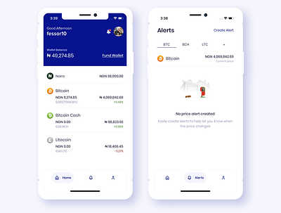 Koinstrap Crypto App product design ui uidaily uidesign ux uxdesign