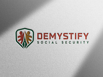 DEMYSTIFY SOCIAL SECURITY Logo Design