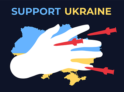 Support Ukraine! #notowar art design graphic design illustration vector