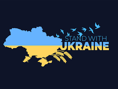 Banner for support of Ukraine