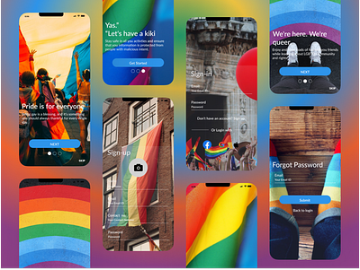 Pride. design typography ui ux