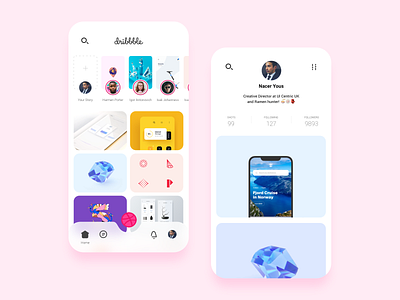 Dribbble Redesign