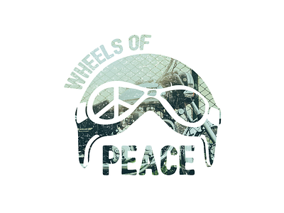 Wheels of Peace bikes bullet enfield helmet logo peace rides wheels