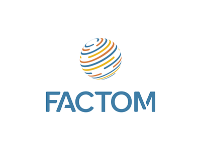 Factom Rebrand blockchain factom fct logo rebrand