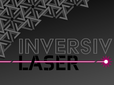 Brand Identity for Inversiv Laser - Manufacturing adobe illustrator branding design graphic design illustration laser logo vector