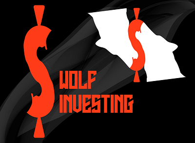 Wolf Investing logo adobe illustrator bank branding design dollar sign fierce finance functional graphic design illustration investing logo money negative space vector wolf