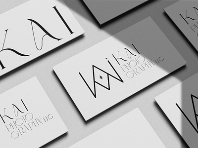 KAI Photography Logo branding graphic design logo typography