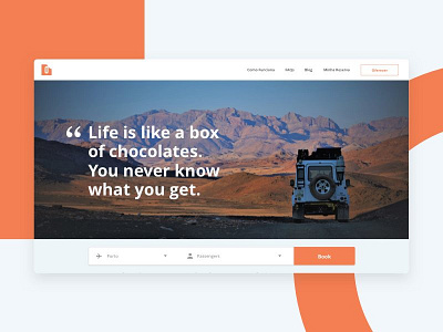 Chocolate Box - Travel Agency cosmicode digital creative design graphics layout studio sketch travel ui ux web