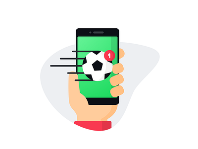 Football App Illustration