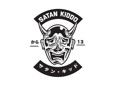 Satan Kiddo - Hannya apparel clothing hannya kiddo satan tshirt