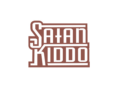 Satan Kiddo - Logo clothin kiddo logo satan