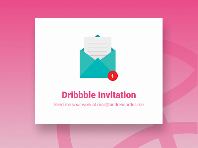 Dribbble Invite dribbble dribbble ball dribbble invitation dribbble invite dribbble invite giveaway pink ui design