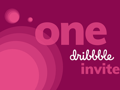 Dribbble Invite - March