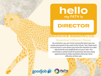 PATH - Director Cheetah