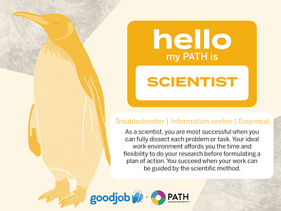 PATH - Scientist Penguin