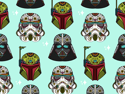 Star Wars Sugar Skull Helmets