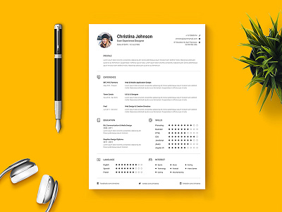 Clean Resume Template