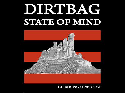 Climbing Zine Merch climbing zine dirtbag jay z merchandise rock climbing t shirt design