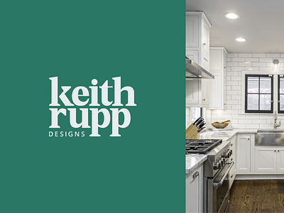 Keith Rupp Designs – Primary Logo brand identity branding design logo logotype