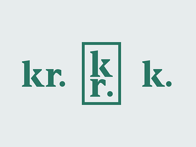 Keith Rupp Designs – Secondary Mark Exploration 01 brand identity branding design logo logotype typography