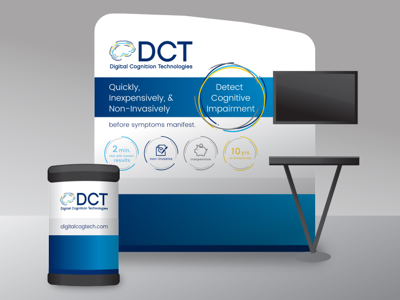 DCT Exhibit booth digital display exhibit health medical tech trade show