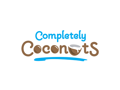 Coconut logo brand branding coconut drink food logo