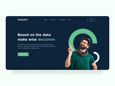 Analytics - Landing Page