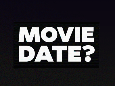 Movie Date animation date distortion gif glitch movie type