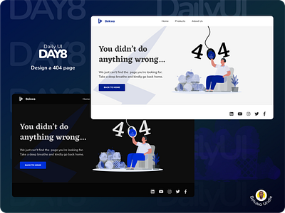 Day 8 app dailyui design figma ui ux web
