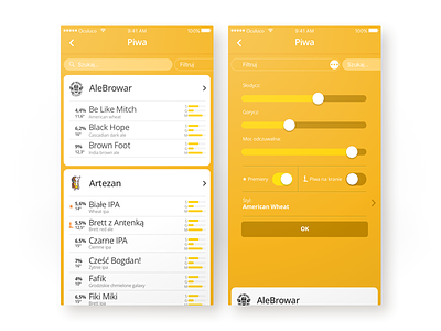 Wfp Search And Filters are tags important beer ios ui ux