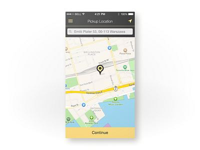Main Screen And Pickup Location black car drivers limo ride sharing uber