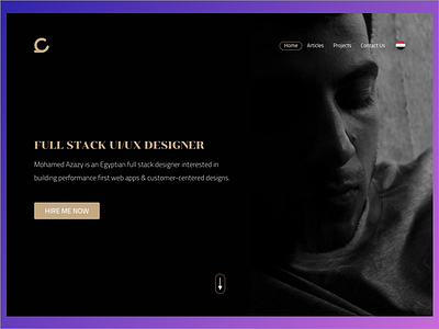 Personal Website English Version 1st Conceprt