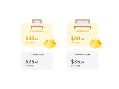Motel Pricing Table price table ui