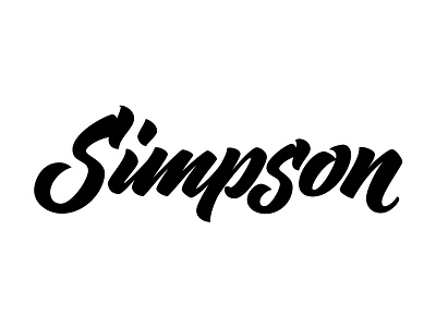 Simpson Vector by Ryan Hamrick on Dribbble