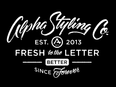 Lockup Play alpha apparel goods labels lettering lockup scripts streetwear type typography
