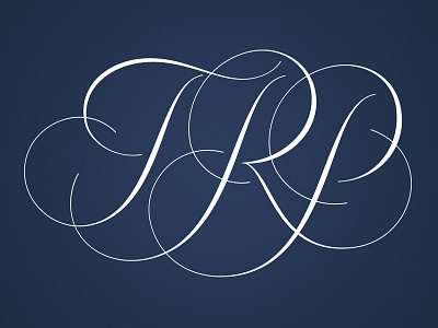 To Resolve Project Monogram lettering logotype monograms scripts swashes type typography vector