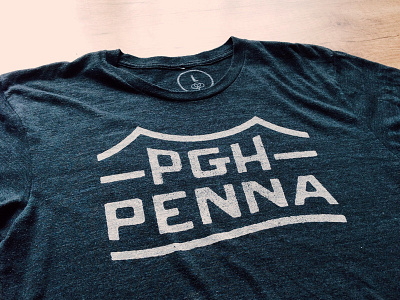 The PGH Penna Tee Returns cotton bureau lettering pgh pittsburgh pre order shirts typography