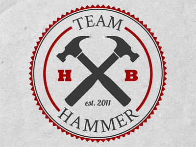 Team Hammer Seal logo married life seal