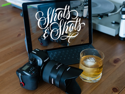 Shots & Shots austin calligraphy ipad pro jameson lettering photo walk photography script whiskey