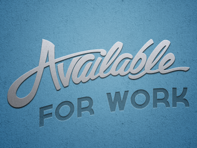 Available for Work by Ryan Hamrick on Dribbble