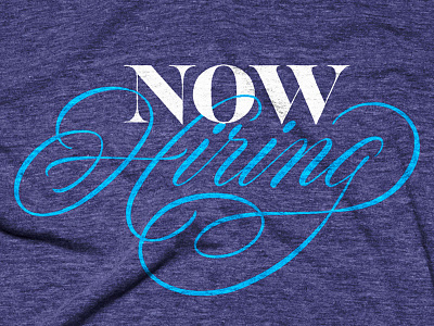 Hire by Google google handlettering lettering script t shirts
