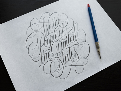 We The People Sketch By Ryan Hamrick On Dribbble