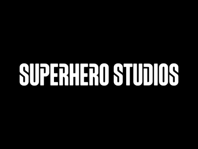 Super Logotype lettering logotype sans superhero superhero studios type typography