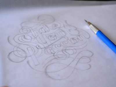 Lettering WIP by Ryan Hamrick on Dribbble