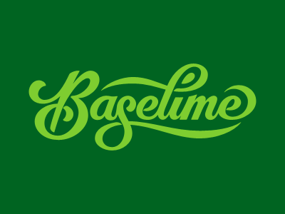 Baselime Vector baselime branding lettering logo script type typography vector