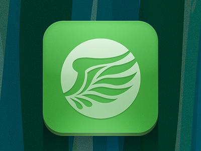 App Icon blaq circle green icons interface round social twitter ui