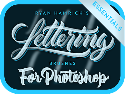 Lettering Brushes for Photoshop (Essentials) brushes calligraphy calligraphy brushes essentials lettering lettering brushes photoshop photoshop brushes