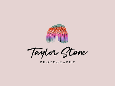 Logo Design branding branding design colorful colorful brand colorful branding handdrawn illustration logo logodesign photography photography logo rainbow texture typography